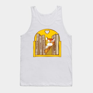 Murder Mystery Books Cat Tank Top